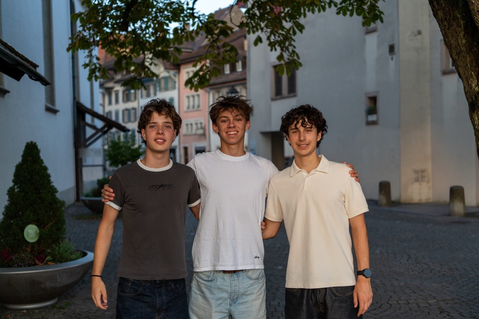 Nicolas, Philipp und Lino von GRW Marketing